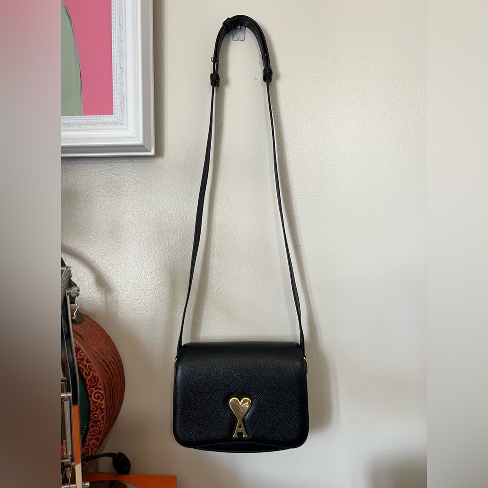 Ami Paris Black Bag Alexandre Mattiussi Mini bag - Picture 3 of 15